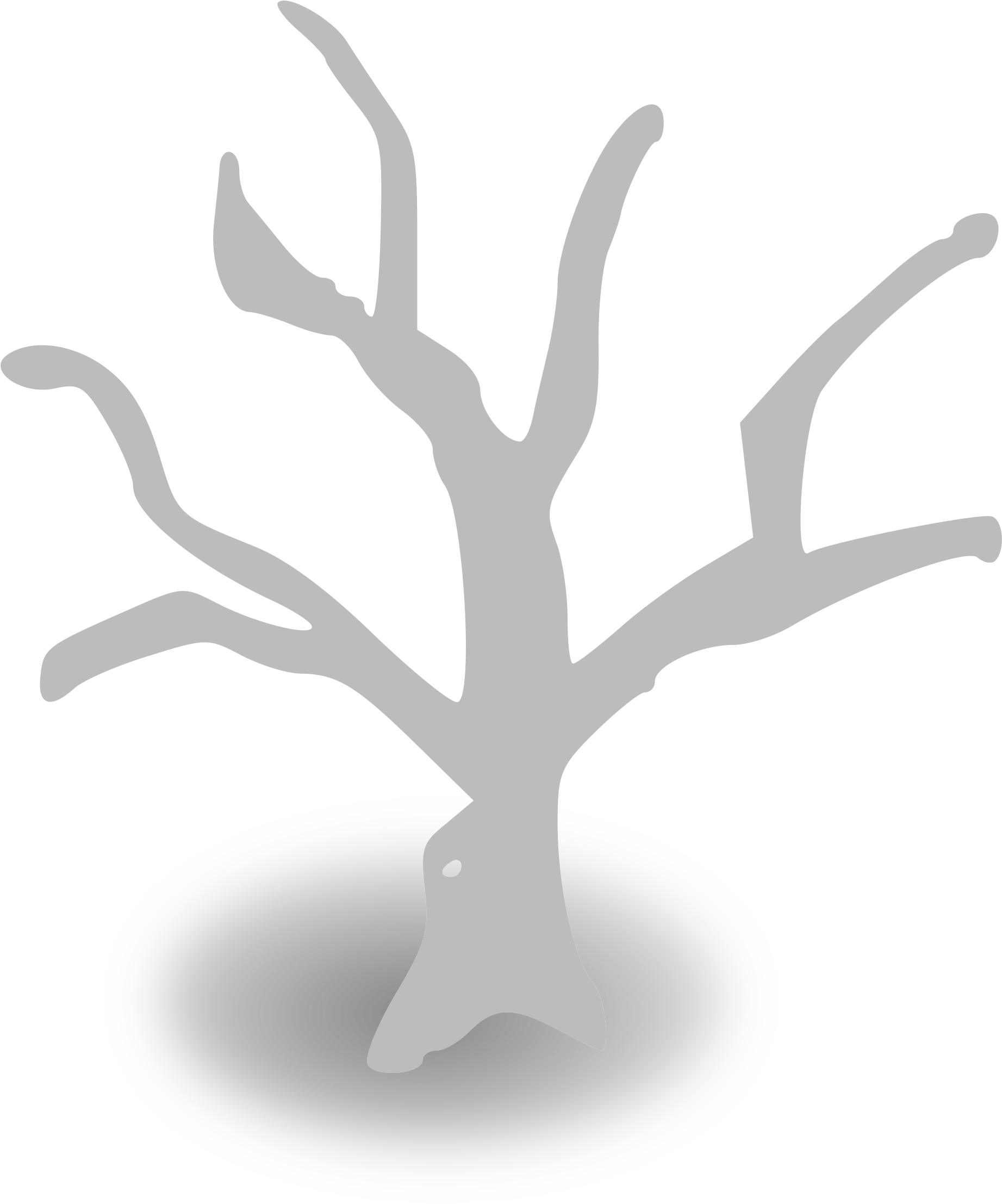 This Free Icons Png Design Of Dead Forest (2400x2400), Png Download