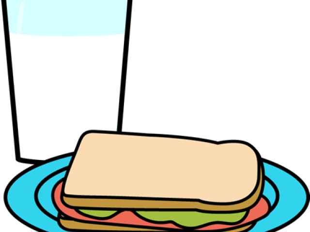 Glass Of Milk Clipart - Clip Art School Dinners (640x480), Png Download