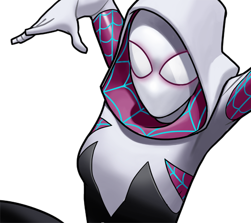 Gwendolyne Stacy From Marvel Avengers Academy 001 - Marvel Comics (508x452), Png Download