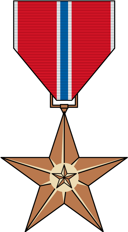 Bronze Star - Single Payer California Cartoon (800x800), Png Download