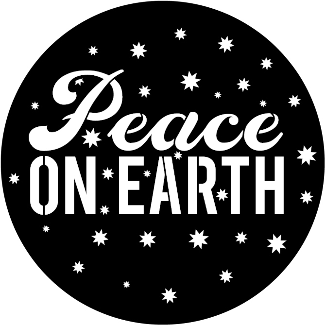Apollo Design 9058 Peace On Earth Steel Pattern - Earth (800x800), Png Download
