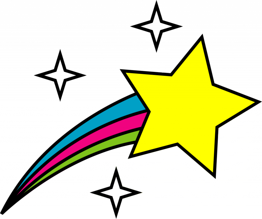 Shooting Star Drawing Clipart Drawing Clip Art - Star Clipart (900x752), Png Download