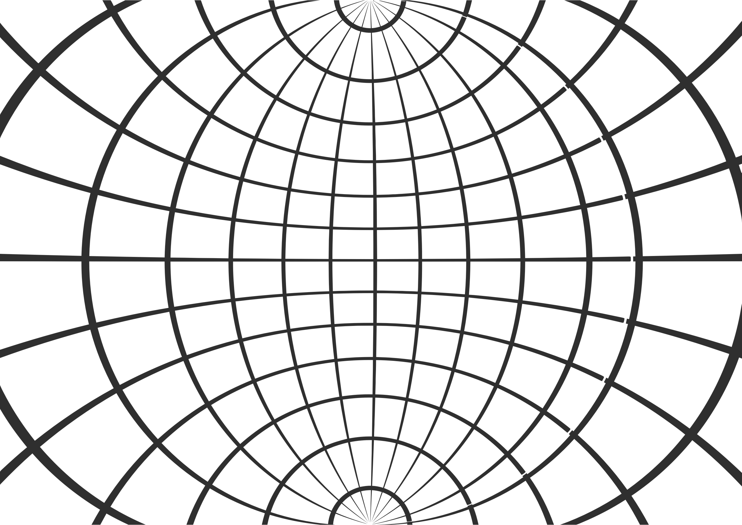 Projected Globe Wireframe White Wire Globe Png - Wireframe Globe (2400x1698), Png Download