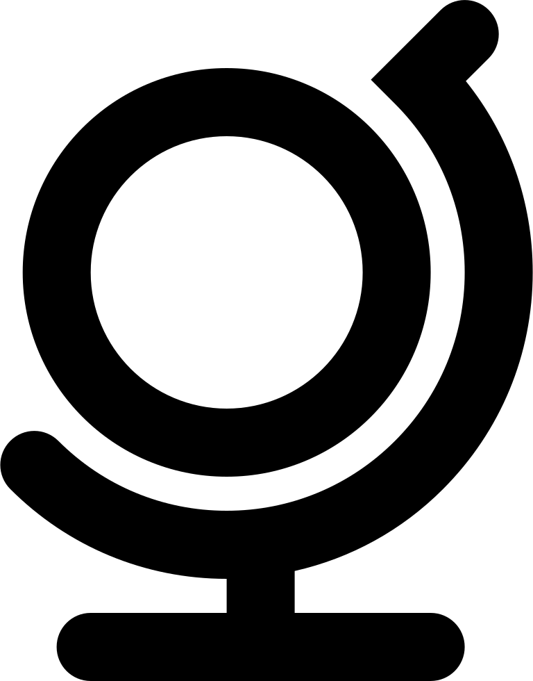 Globe-outline - - Globe (768x980), Png Download