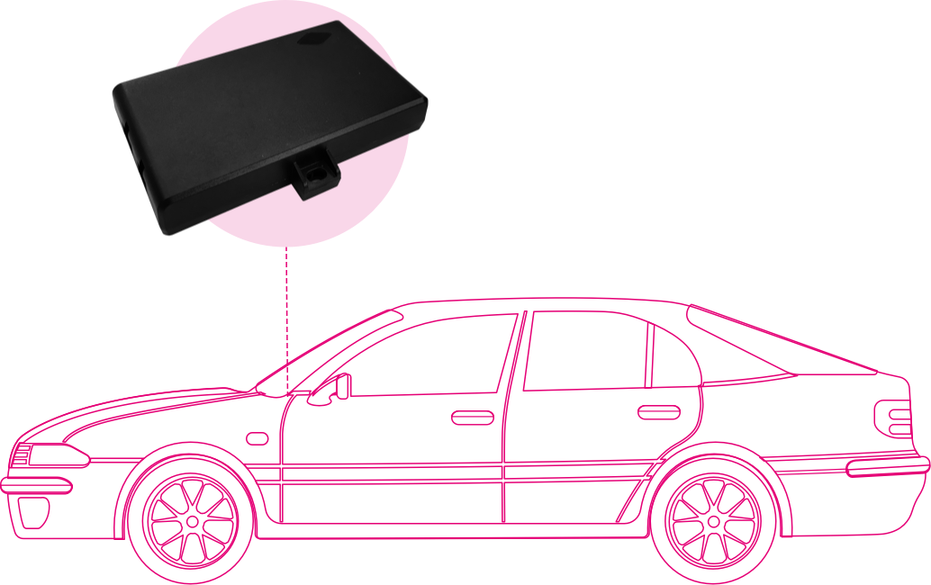 Image Car Outline - Drawing (1034x650), Png Download