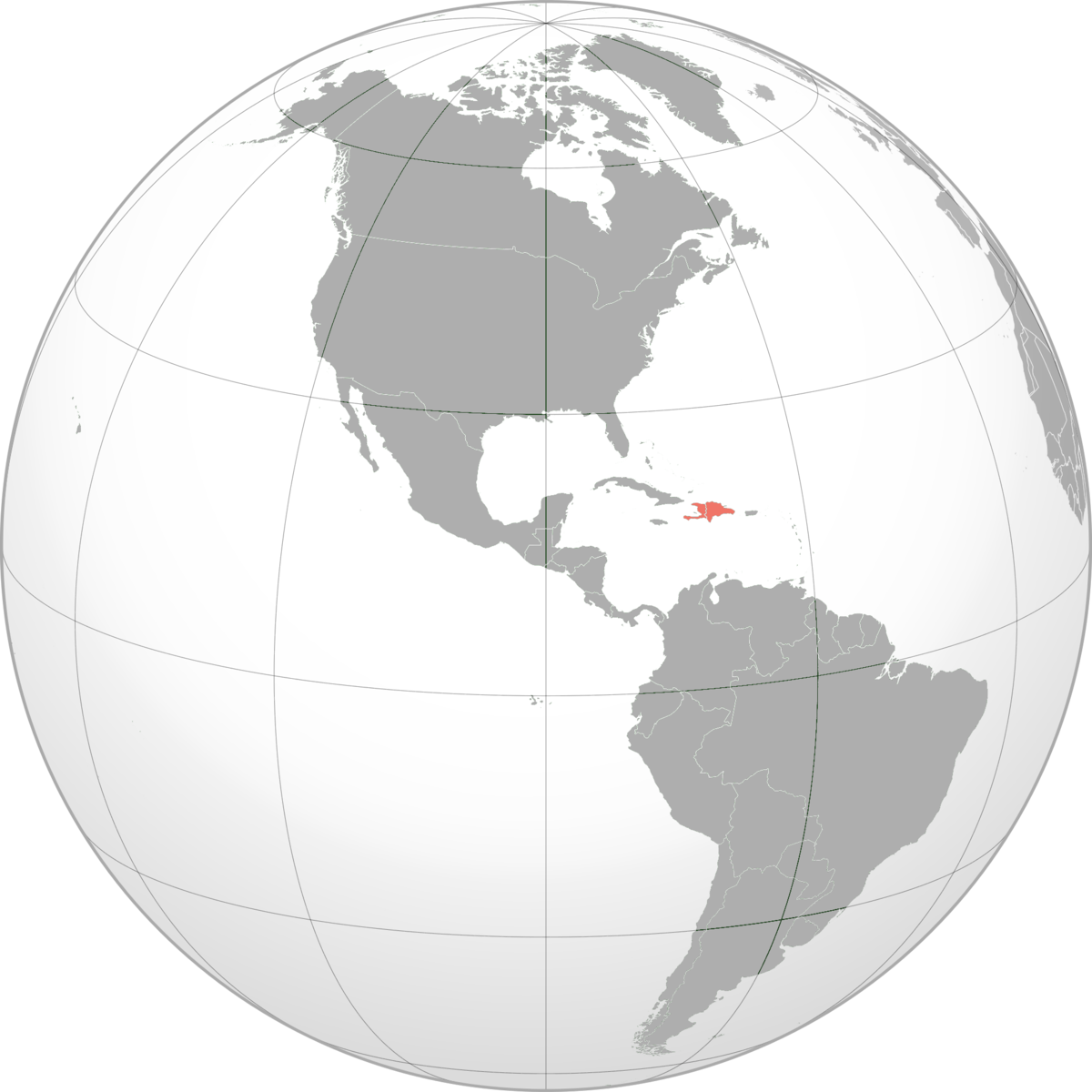 Western Hemisphere Globe Outline (1200x1200), Png Download