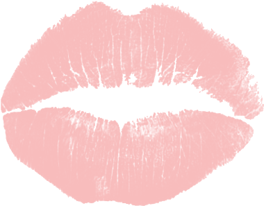 Lips Image - Valentine's Day Dark Kiss Throw Blanket (430x375), Png Download