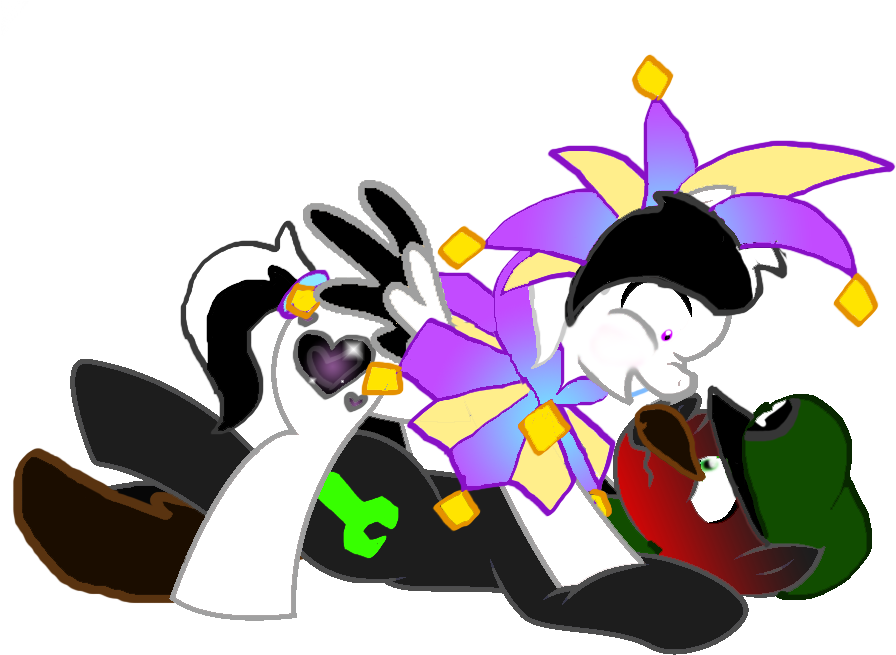 Fargosis16, Blushing, Dimentio, Implied Gay, Luigi, - Luigi (900x675), Png Download