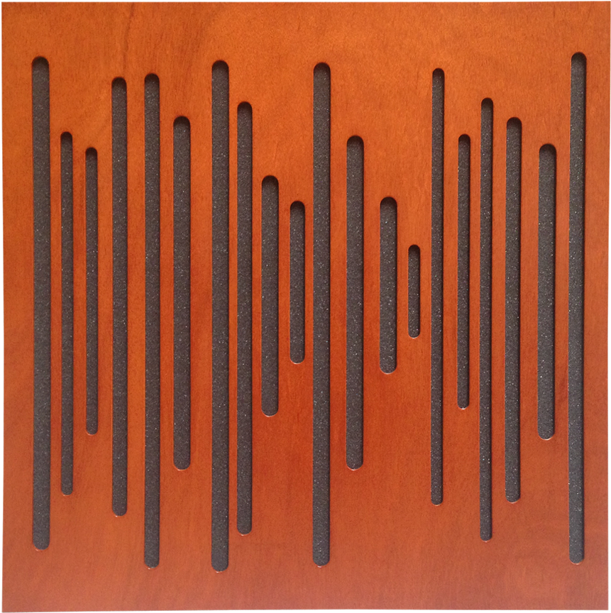 Vicoustic Wave Wood Absorber Cherry (1000x1000), Png Download