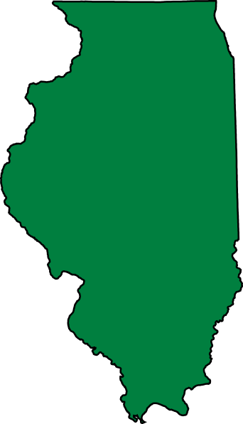 Alabama - Clipart - State Of Illinois Clip Art (342x596), Png Download
