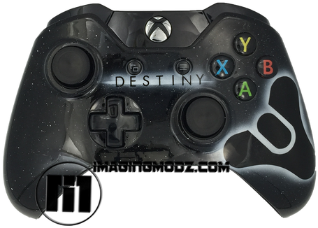 Destiny Xbox One Controller - Destiny (463x333), Png Download