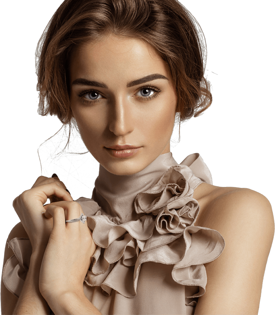 Girl Jewelry Png (941x1080), Png Download