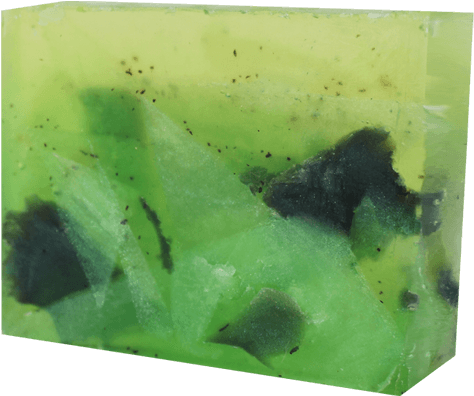 Green Tea Botanical Glycerin Soap Bar - Detoxification (800x800), Png Download