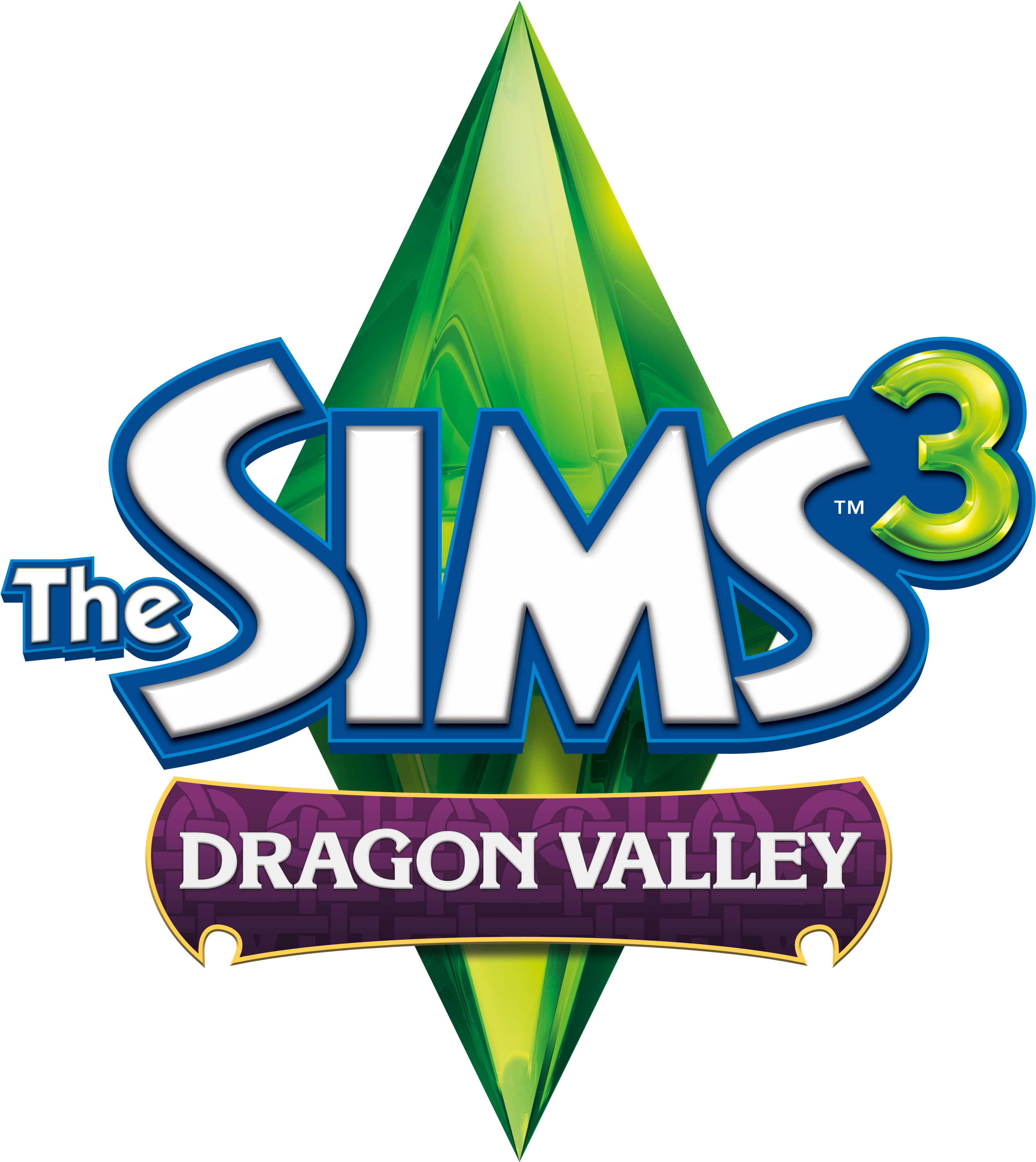 Ts3store Dragonvalley Logo - Sims 3 Dragon Valley Logo (3376x3782), Png Download