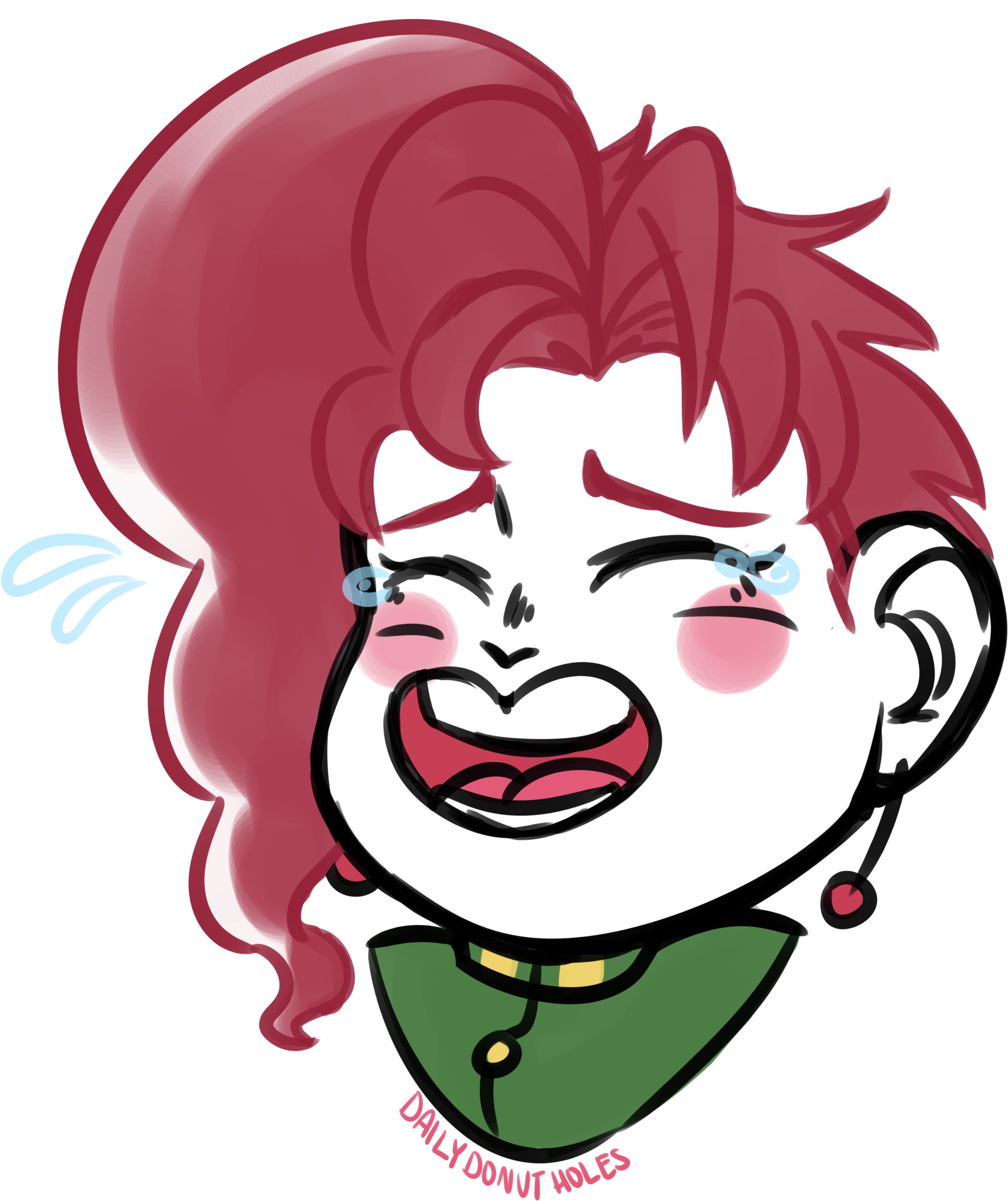 Kakyoin And Koichi - Cartoon (2800x2928), Png Download