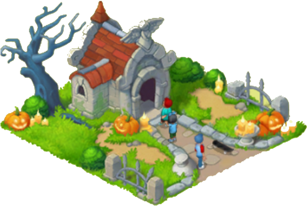 Spooky Crypt - Crypt (640x437), Png Download