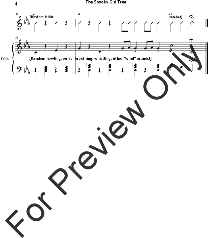 The Spooky Old Tree Thumbnail - Quartet (816x1056), Png Download