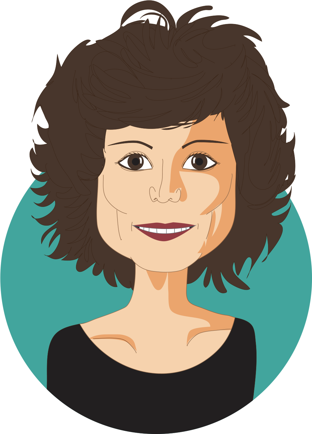 Fiamma Luzzati - Illustration (1000x1403), Png Download