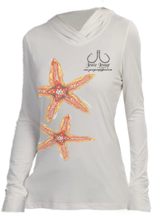 Get Protected With Our Newest Fitted Ladies Performance - Starfish (460x460), Png Download
