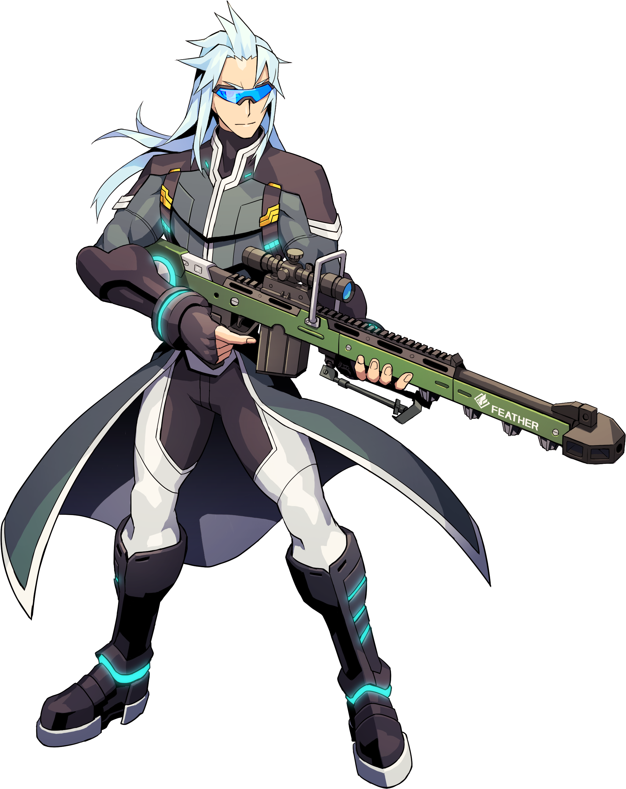 Tmp 16860 Asimov 2112696673 , - Gunvolt Characters (2340x2752), Png Download