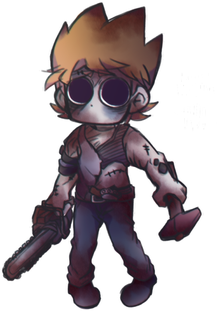 Eddsworld Jon - Cartoon (500x666), Png Download