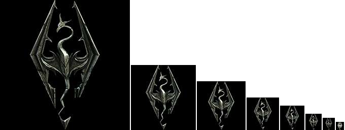 Just Drop The Icons In Your Skyrim Folder And Look - Emblem (680x256), Png Download