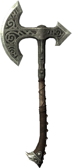 Sr Icon Weapon Steelwaraxe - Waraxe Png (637x637), Png Download