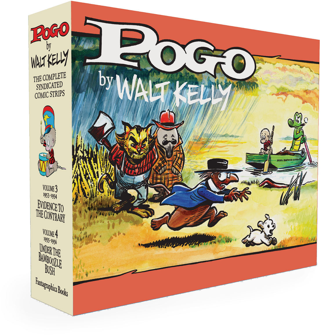 Pogo Slipcase Vol 3-4 - Pogo Vol. 3: Evidence To The Contrary - Hardcover (1500x1397), Png Download
