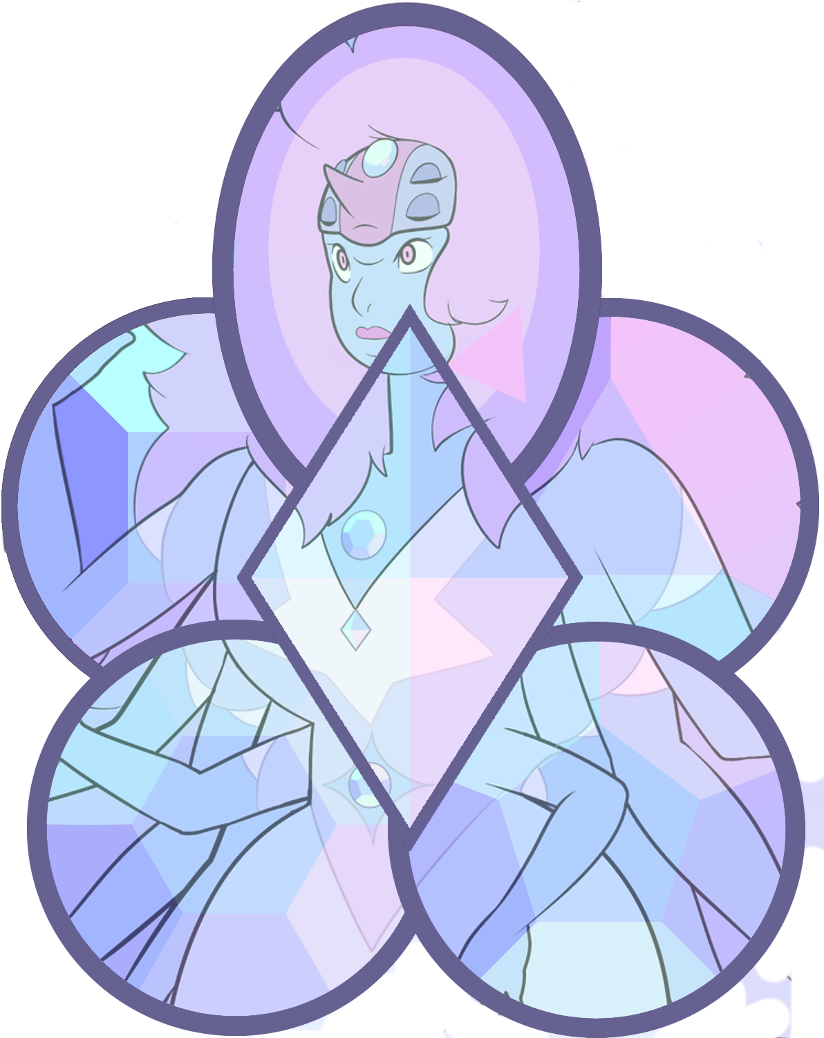 Blue Aura Quartz Navbox - Quartz (1202x1500), Png Download