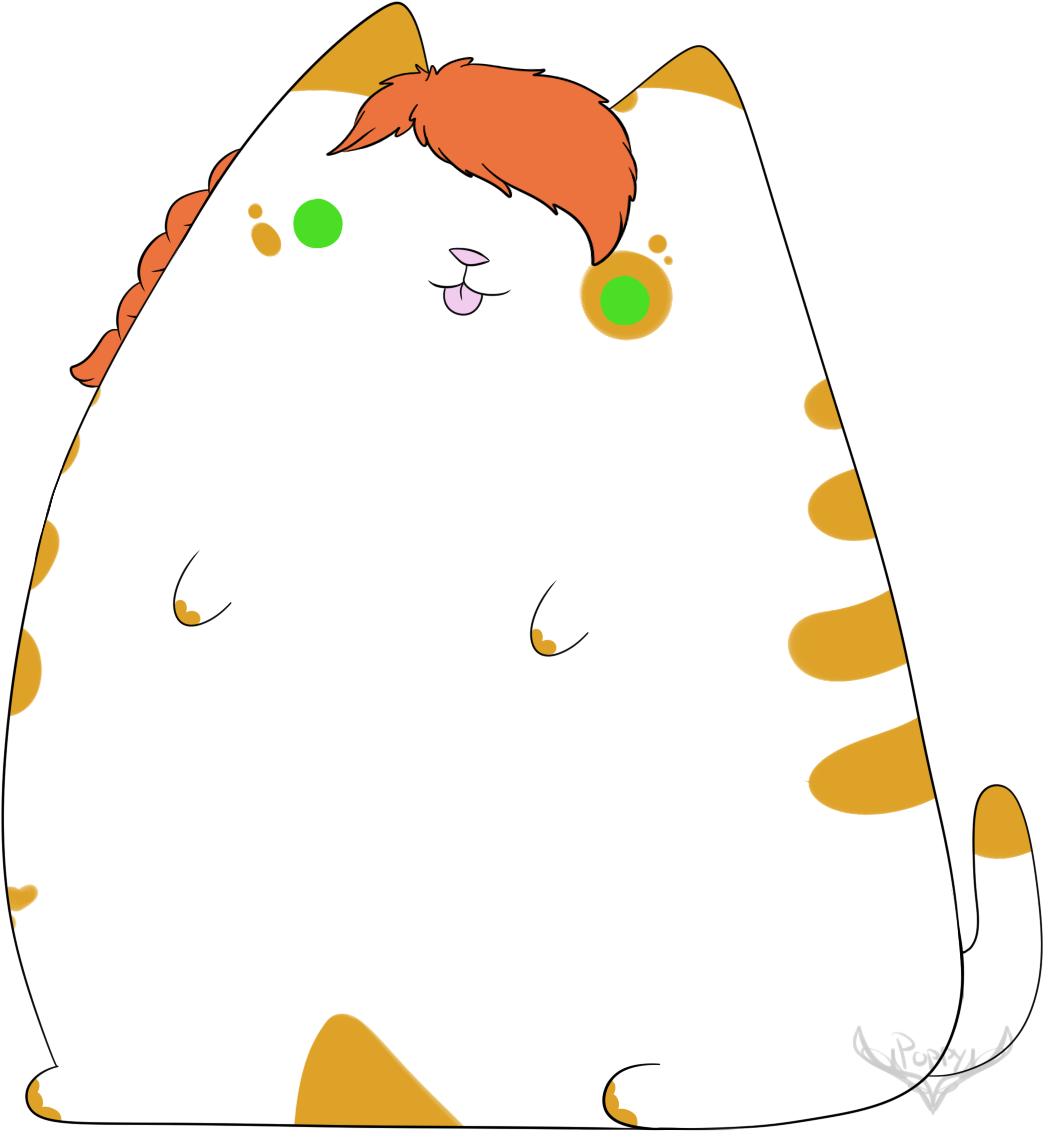 Aedan The Pusheen (1095x1171), Png Download