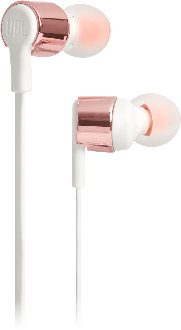 Jbl T210 - Jbl T210 Rose Gold (1605x1605), Png Download