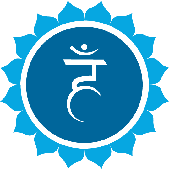 Throat Chakra - Chakra Vishuddha (557x550), Png Download