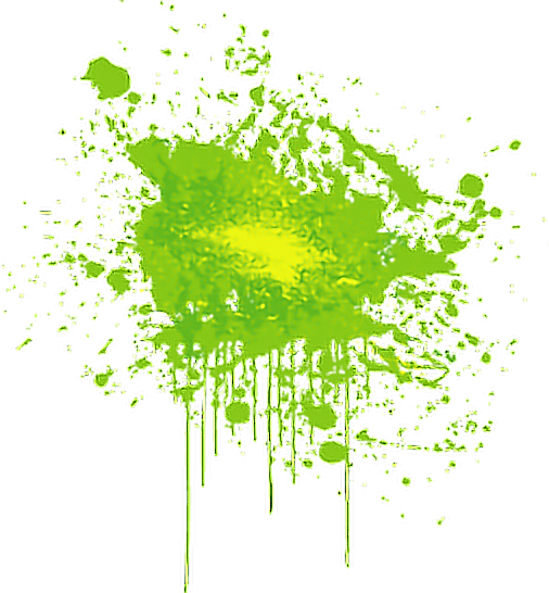 Download Green Paint Splatter Transparent PNG Image with No Background ...