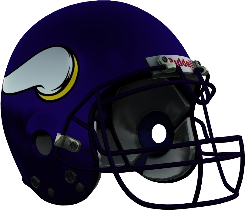 Minnesota Vikings - Football Helmet (1280x720), Png Download