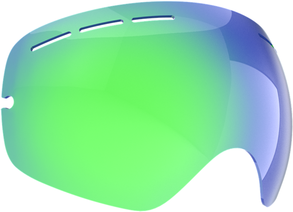 Echo Lens - Blue/green - Plastic (1024x511), Png Download