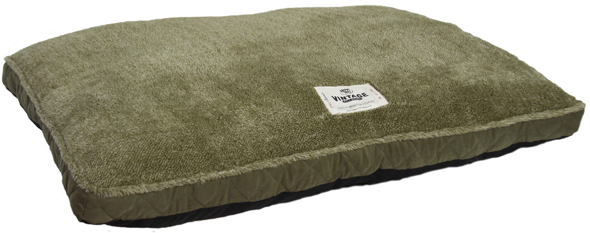 Happy Tails Htq2tt-39213 Quilted 2 Tone Terry Bed, (1400x933), Png Download