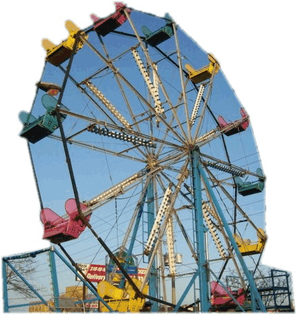 Ferris Wheel Rentals Toronto - Carnival Ferris Wheel Png (439x453), Png Download