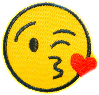 Emoji Patch Png (422x389), Png Download