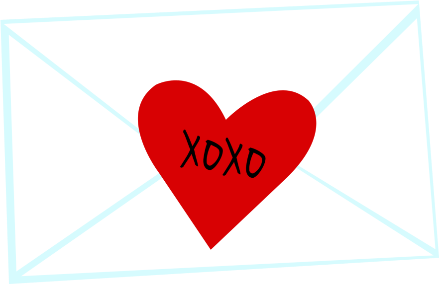 Whimsical Fabric - Heart (1000x711), Png Download