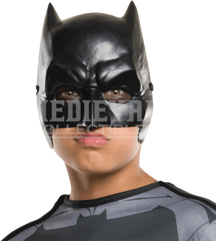 Kids Batman Half Mask - Batman Dawn Of Justice, Child Mask (850x850), Png Download