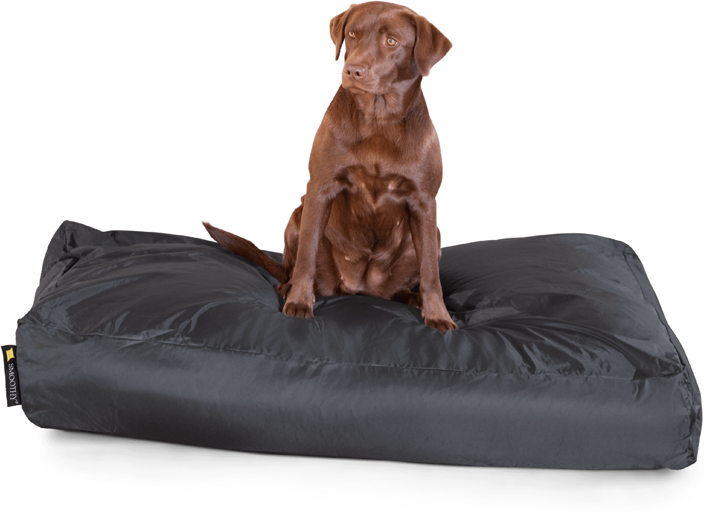 Smoothy Classic Dog Bed Xxl - Zwart (1815x1210), Png Download