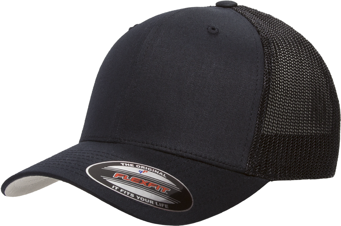 Flexfit Trucker Mesh - Flexfit Hats (1100x770), Png Download