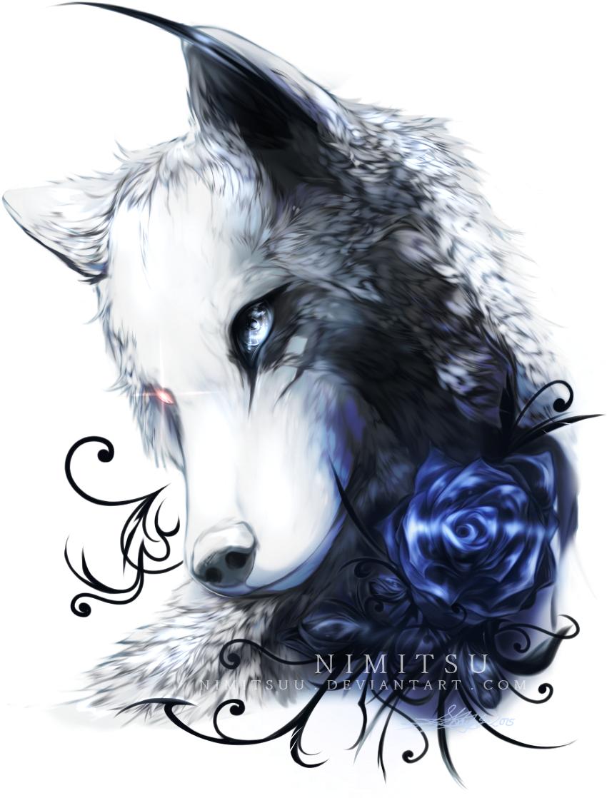 Wolf Skull Png (900x1150), Png Download