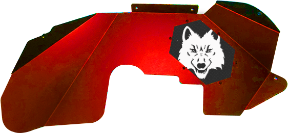 Skull Krushers Inner Fenders (600x600), Png Download