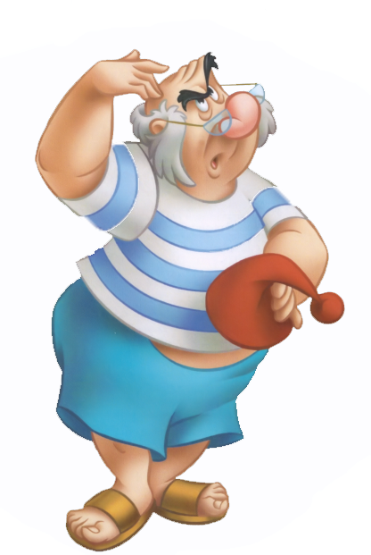 Captain Hook Clipart - Mr Smee Png (416x621), Png Download