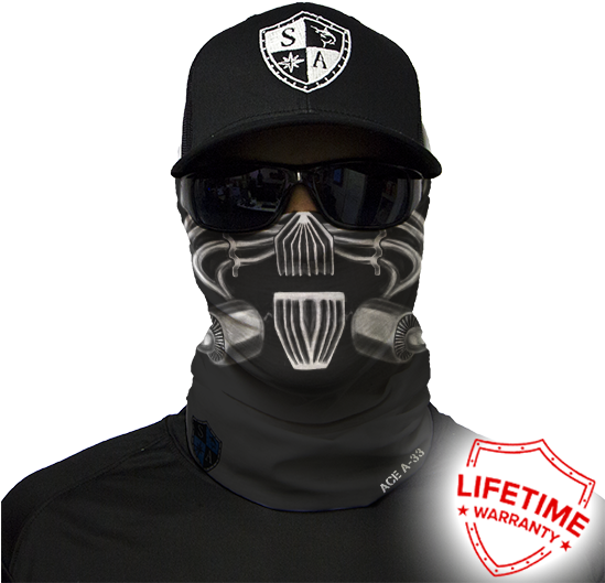 Blank Faceshield Copy Copy - Face Shield Skull (548x548), Png Download
