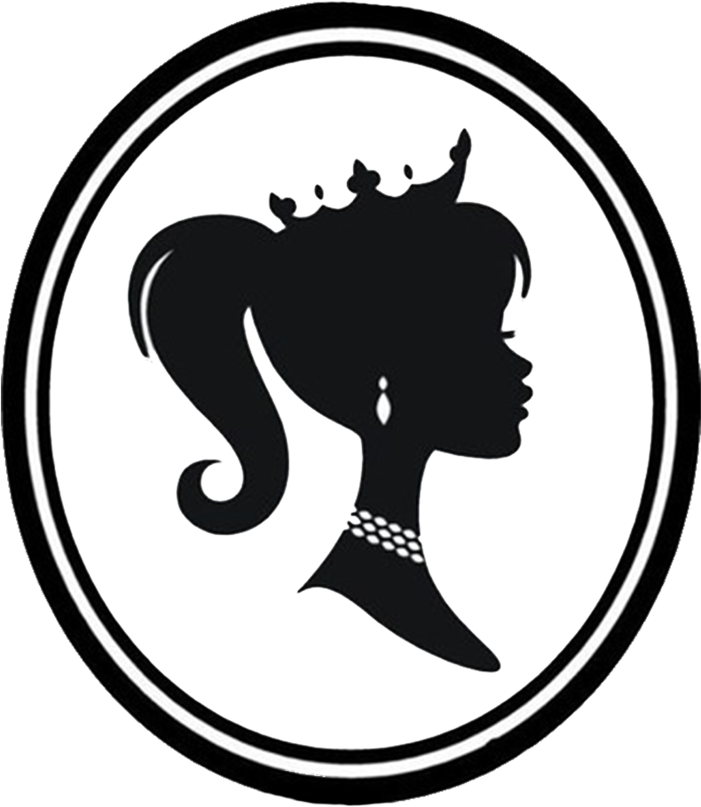 Free Download Barbie Silhouette Clipart My Melody Barbie - Papel De Parede Princesa Para Celular (973x1119), Png Download