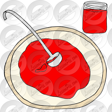 Pizza Clipart Pizza Sauce - Cartoon Pizza Sauce (380x380), Png Download