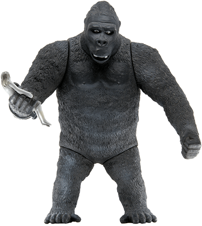 Kong 1933 Xplus With Ann - King Kong Toys 1933 (400x447), Png Download