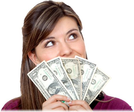 Womanmoney - " - Person (455x450), Png Download